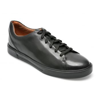 Pantofi CLARKS negri, UN COSTA LACE 01-N, din piele naturala