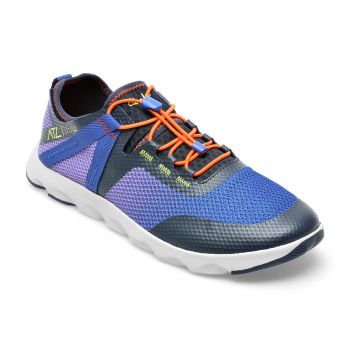 Pantofi sport CLARKS albastri, ATL COAST ROCK 0912, din material textil