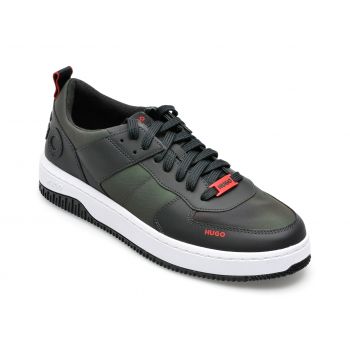 Pantofi sport HUGO kaki, 3118, din material textil