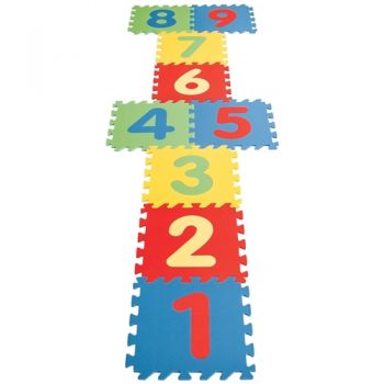 Covor Puzzle cu Cifre Pilsan Pentru Copii
