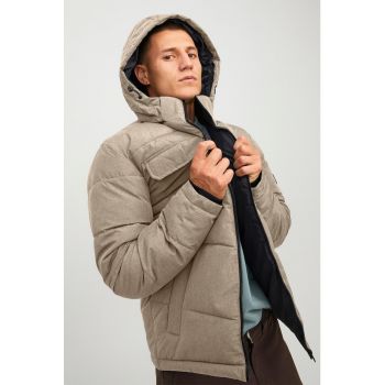 Jack & Jones - Geaca cu vatelina si gluga detasabila Brady