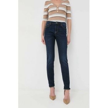 Armani Exchange jeansi femei medium waist