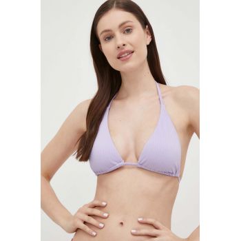 Hollister Co. sutien de baie culoarea roz, cupa usor rigidizata