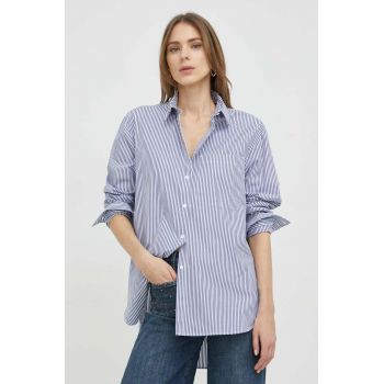 MAX&Co. camasa din bumbac femei, cu guler clasic, regular