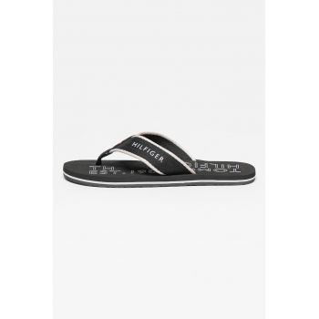 Papuci flip-flop cu logo Sporty