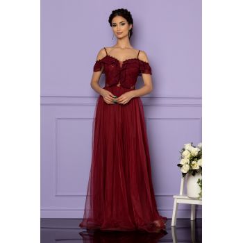 Rochie Swing Bordo