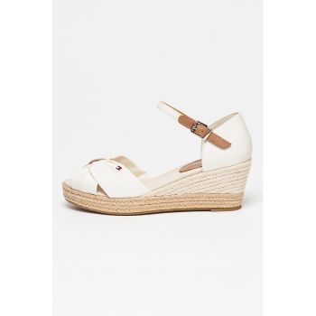 Sandale-espadrile wedge