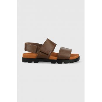 Camper sandale de piele Brutus Sandal barbati, culoarea maro, K100777.005