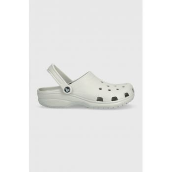 Crocs papuci Classic culoarea gri 10001 de firma originali