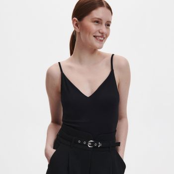 Reserved - Body din tricot - Negru