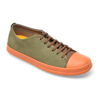 Pantofi CAMPER maro, K100550, din piele intoarsa