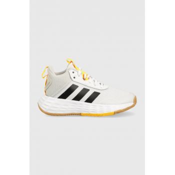 adidas Originals sneakers pentru copii OWNTHEGAME 2.0 K culoarea alb