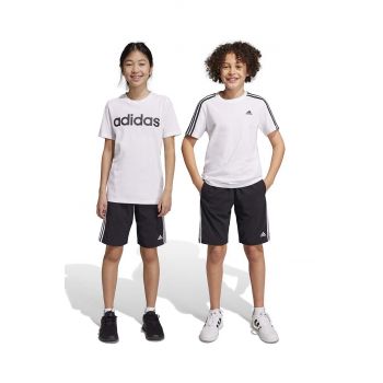 adidas pantaloni scurti copii U 3S WN culoarea negru, talie reglabila