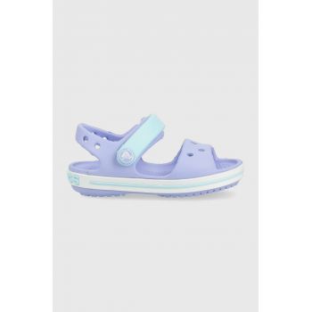 Crocs sandale copii culoarea violet ieftine