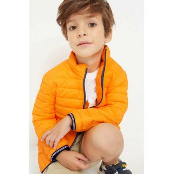 Mayoral geaca copii culoarea portocaliu ieftina