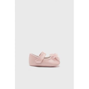 Mayoral Newborn pantofi pentru bebelusi culoarea roz de firma original