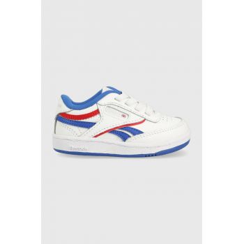 Reebok Classic teniși din piele copii CLUB C REVENGE culoarea alb ieftini