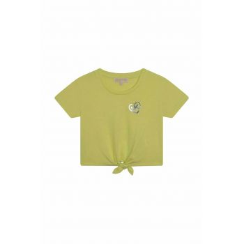 Michael Kors tricou copii culoarea galben ieftin
