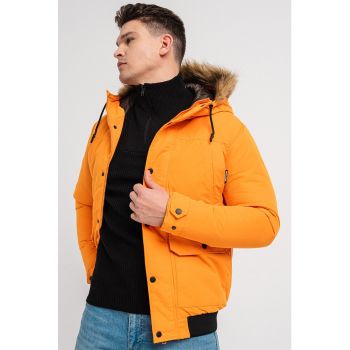 Jack & Jones - Geaca parka cu gluga si vatelina Winner