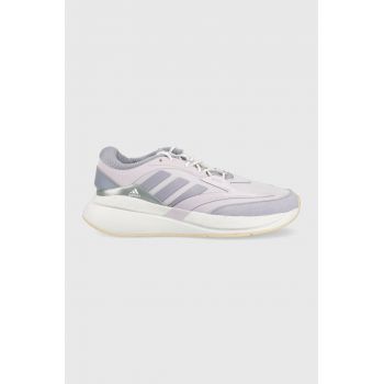 adidas pantofi de alergat Brevard culoarea violet de firma originali