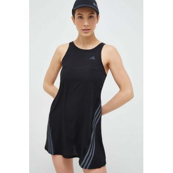 adidas Performance rochie culoarea negru, mini, evazati de firma originala