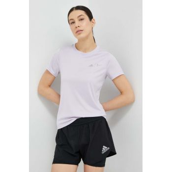 adidas Performance tricou de alergare x Parley culoarea violet