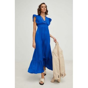 Answear Lab rochie maxi, evazati