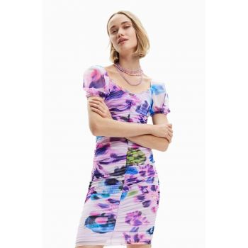 Desigual rochie mini, mulata