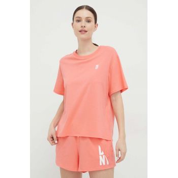 Dkny pijama femei, culoarea portocaliu ieftine