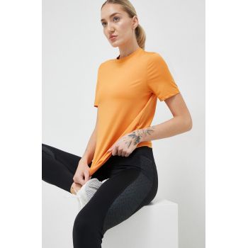 Reebok tricou de antrenament Workout Ready culoarea portocaliu ieftin