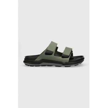 Birkenstock papuci Atacama barbati, culoarea verde, 1022616