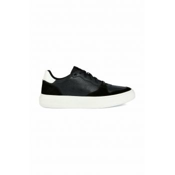 Geox sneakers din piele U DEIVEN B culoarea negru, U355WB 00047 C0127