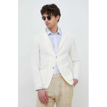 Manuel Ritz cardigan barbati, culoarea bej