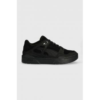 Puma sneakers din piele Slipstream Suede culoarea negru
