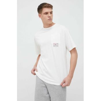 Reebok Classic tricou barbati, culoarea alb, cu imprimeu ieftin