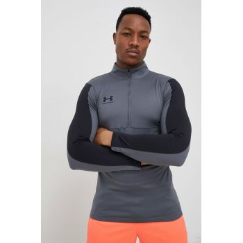 Under Armour hanorac de antrenament Challenger culoarea gri, neted