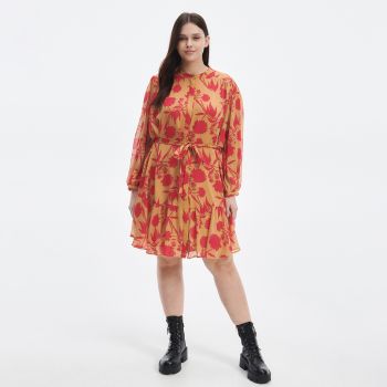 Reserved - Rochie mini cu model - Bej Reserved - Rochie mini cu model - Bej