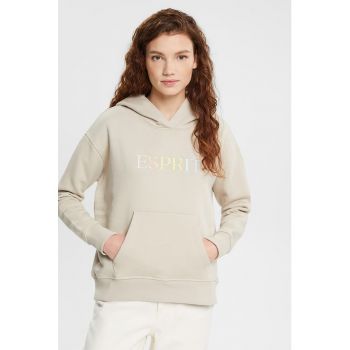 Hanorac relaxed fit cu broderie logo