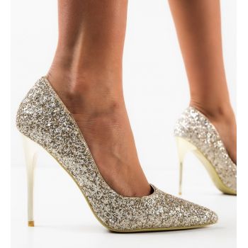 Pantofi dama Stanley Aurii