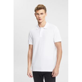 Tricou polo slim fit