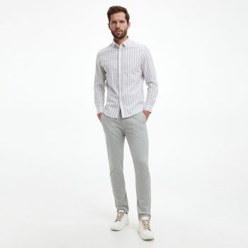 Reserved - Pantaloni chino slim - Gri