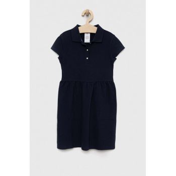 GAP rochie fete culoarea albastru marin, mini, evazati