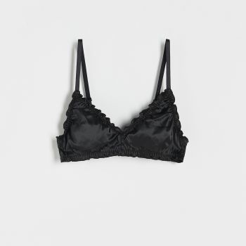 Reserved - Sutien din material moale - Negru