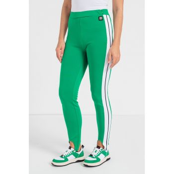 Pantaloni sport cu banda pe calcai Natascia