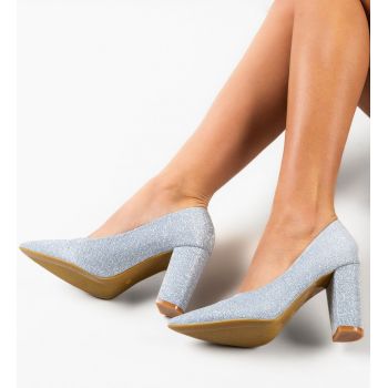 Pantofi dama Potter Argintii