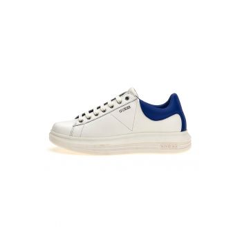 Pantofi sport de piele si piele ecologica cu aspect masiv