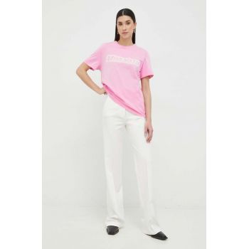 Miss Sixty tricou din bumbac culoarea roz