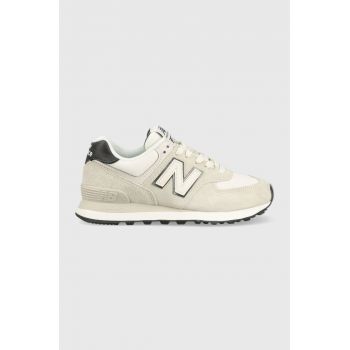 New Balance sneakers WL574PC culoarea bej