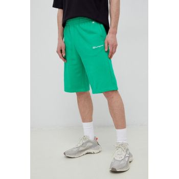 Champion pantaloni scurti barbati, culoarea verde