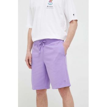 Champion pantaloni scurti barbati, culoarea violet ieftini